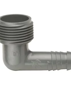 Coude 3/4" male x 1/2" cannelé SBE075