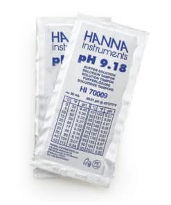 Solution tampon pH 9.18 en sachet, 20 ml
